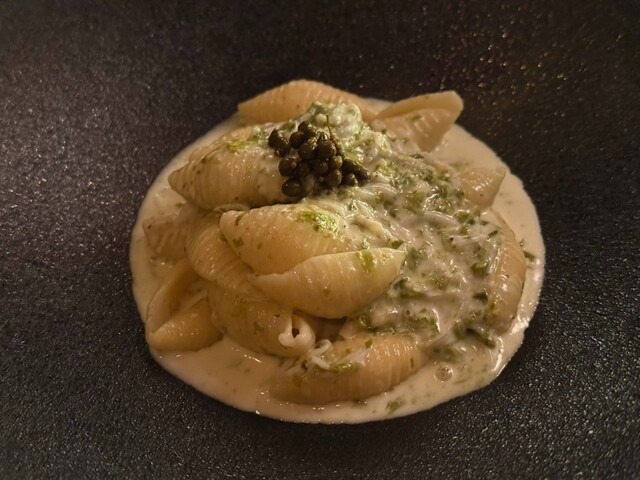 しらすと生のりのパスタ