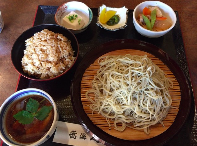 かも汁蕎麦セット