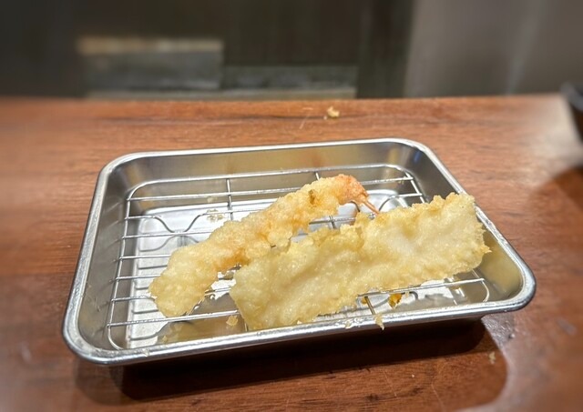 海老&烏賊天ぷら