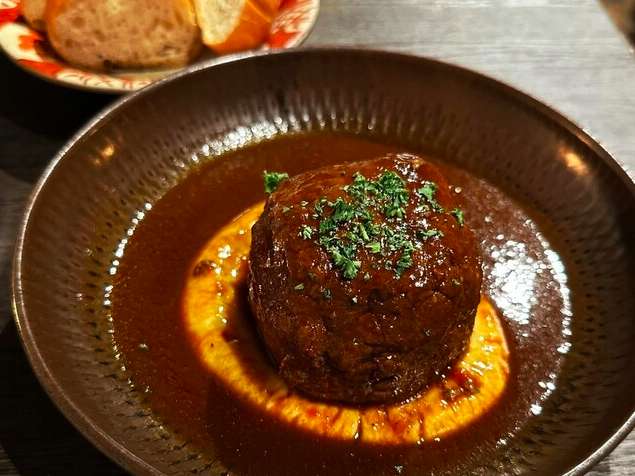 【名物】リブレのハンバーグ