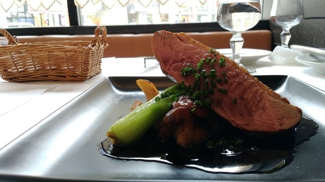 鴨ムネ肉のロースト