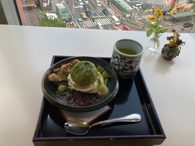 抹茶パフェ