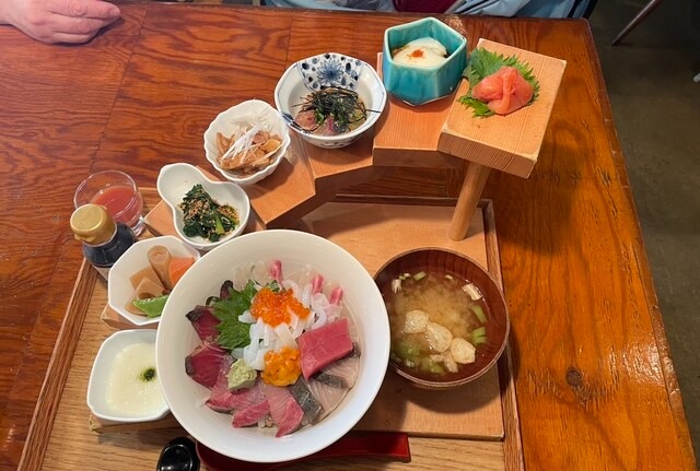 刺身階段盛り