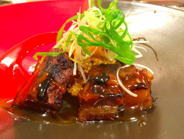 【名物】美湯豚角煮あぶり焼き