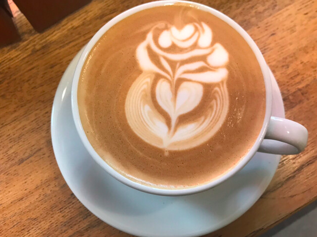 ホットカフェラテ