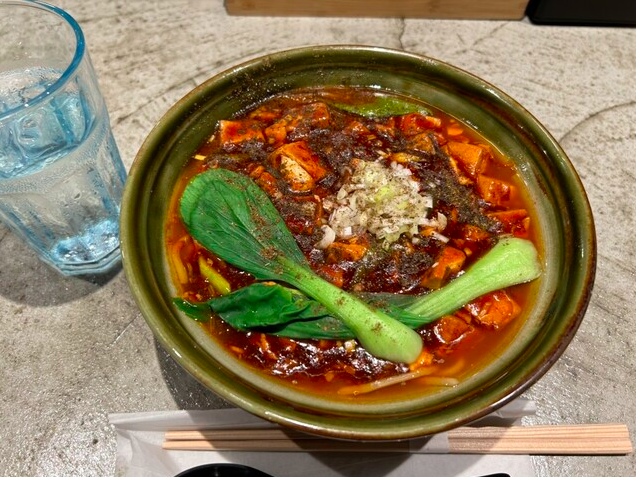 麻婆豆腐ラーメン (大盛)