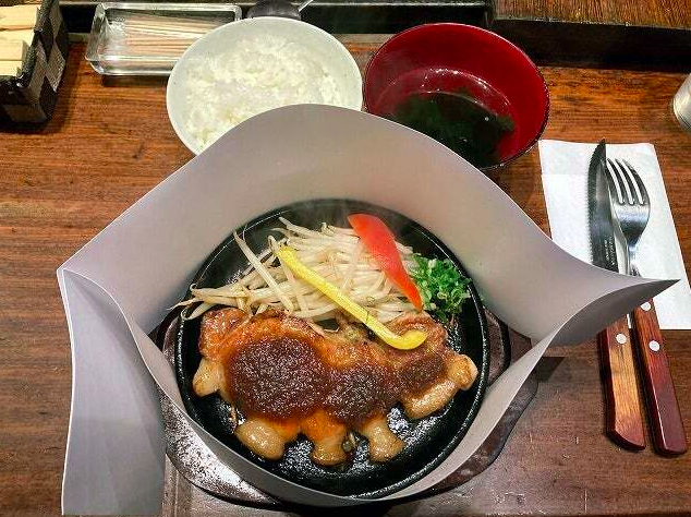 トンテキ定食 150ｇ