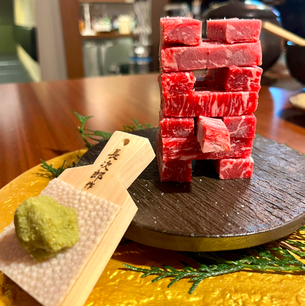 【名物】肉ジェンガ