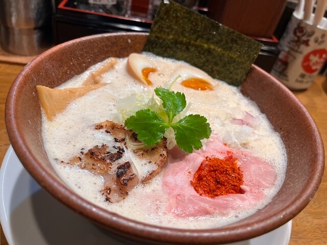 濃厚鶏白湯そば