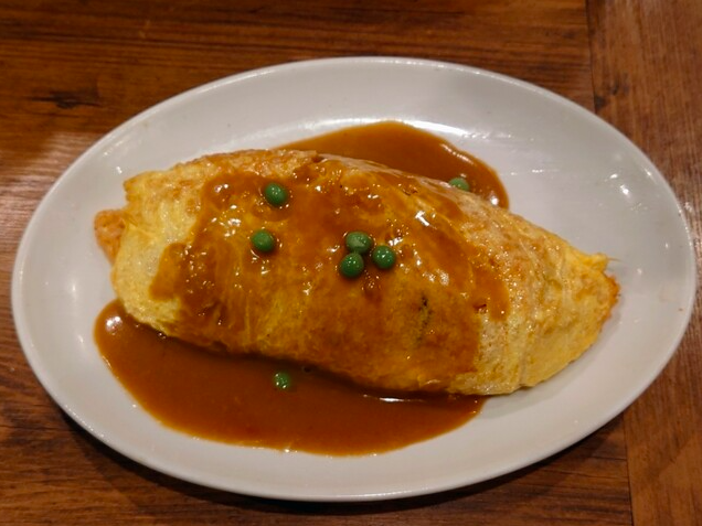 牛肉のオムライス 並