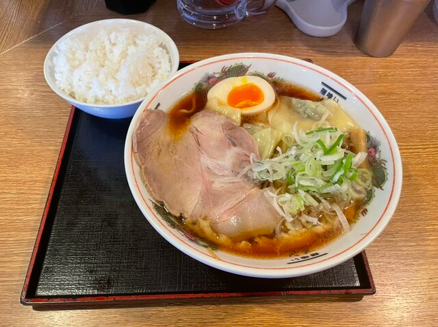 メン太そば+ごはん小