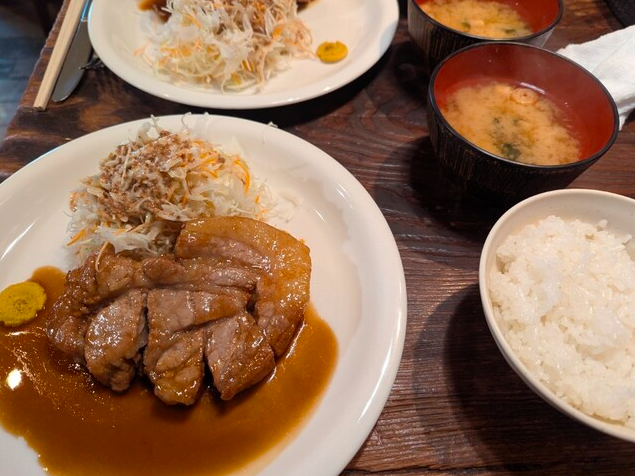 【名物】トンテキ定食