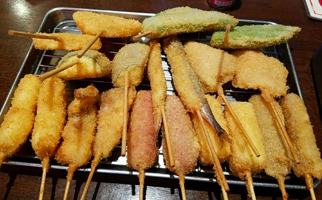 本日の串揚げ20本