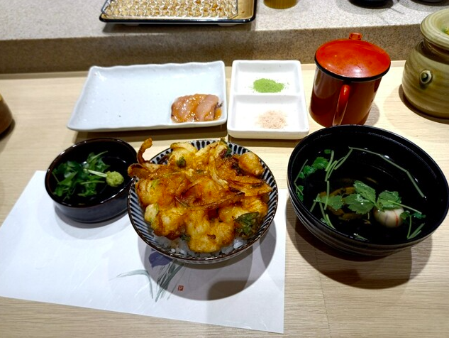 かき揚げ丼