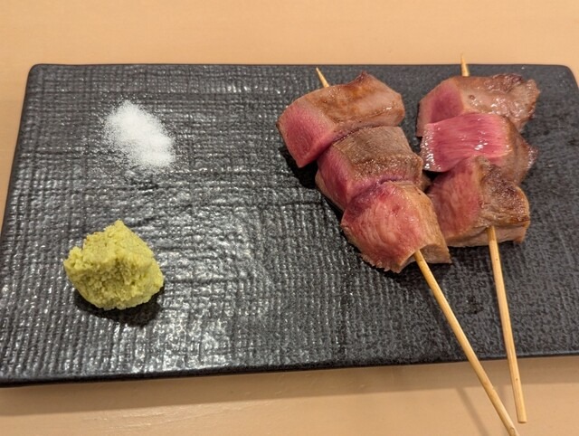 トロ牛タン串