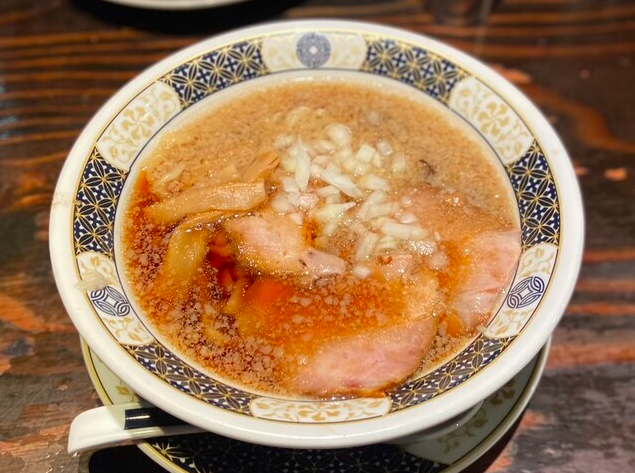 背脂煮干しそば