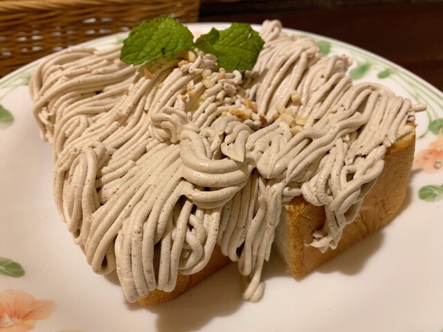 モンブラントースト