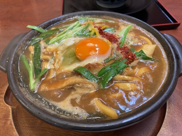 牛もつ味噌見込うどん