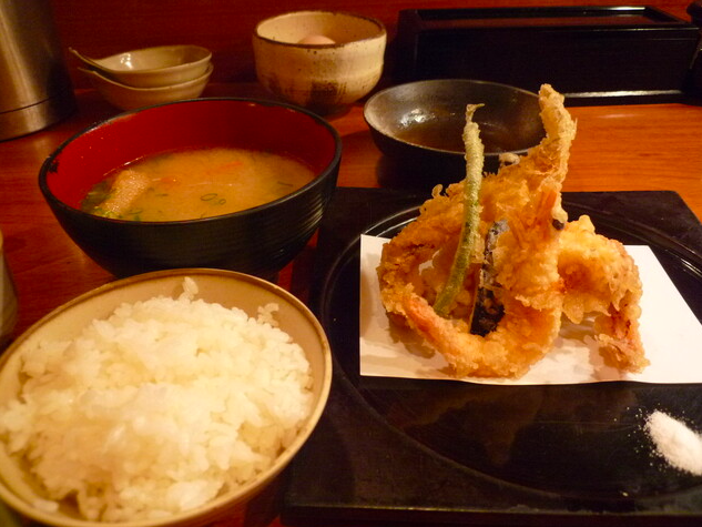 天ぷら定食