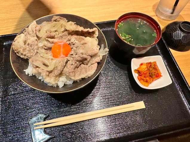 黒毛和牛の牛丼