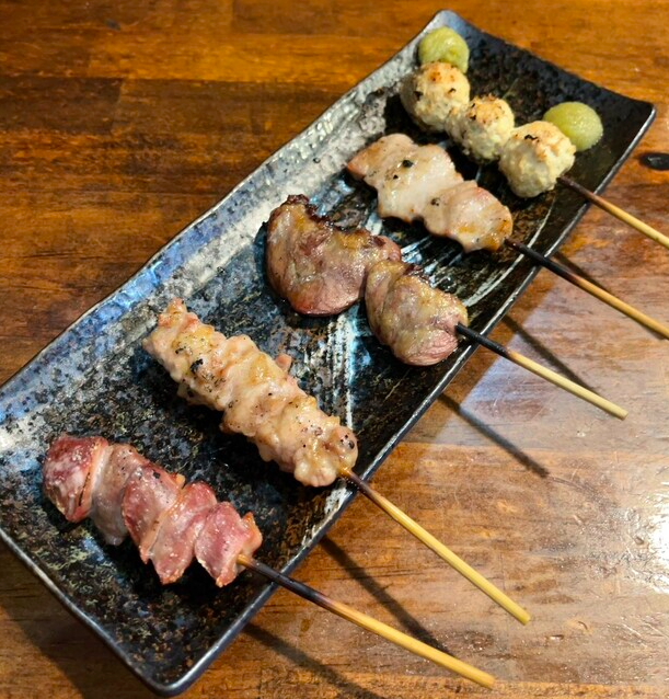 焼鳥盛り合わせ (塩)