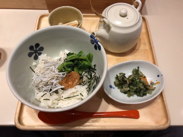 釜揚げしらすと南高梅