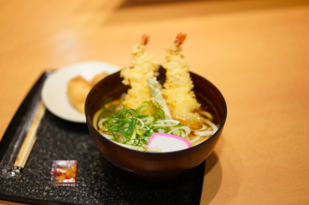 えび天ぷらうどん