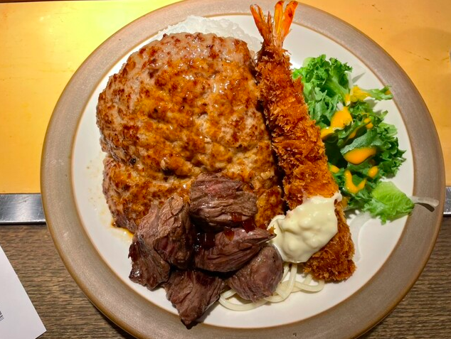 洋食3種メリーゴーランド