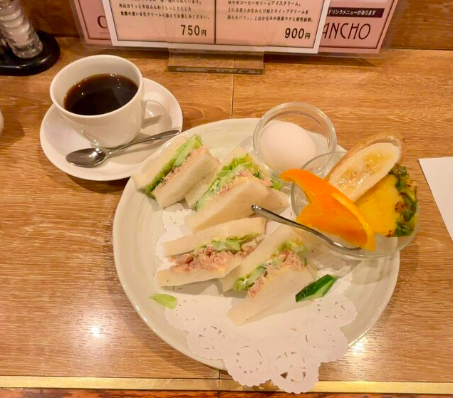 サンドイッチモーニング