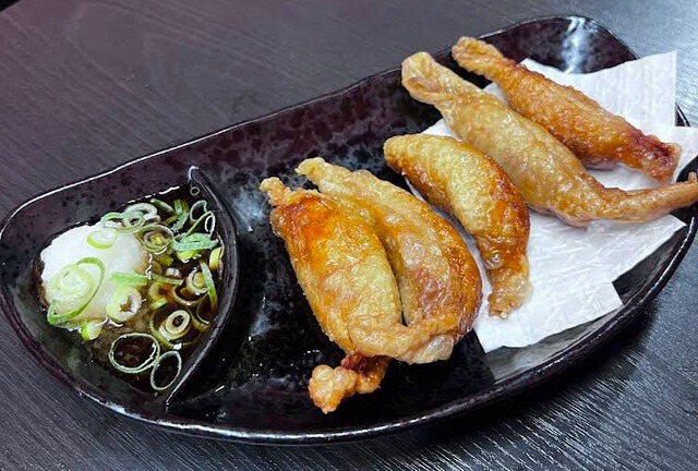 鶏皮餃子