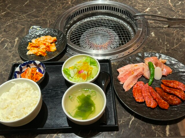 ハラミランチ
