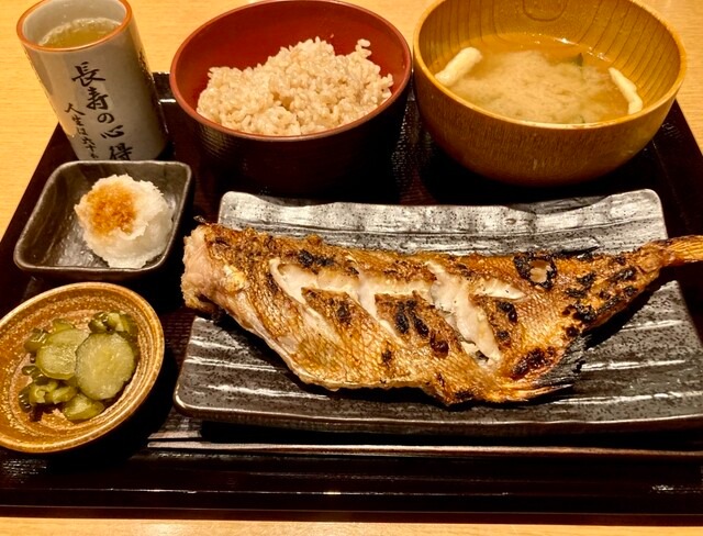赤魚干物定食