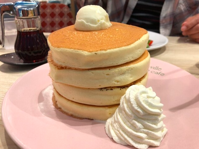 パンケーキ4枚