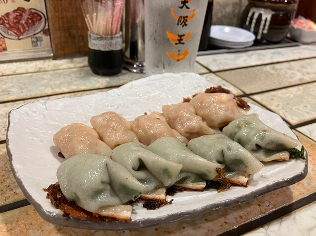 紫蘇餃子+海老餃子