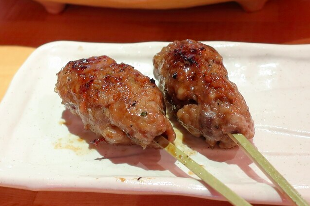 京鴨串のつくね