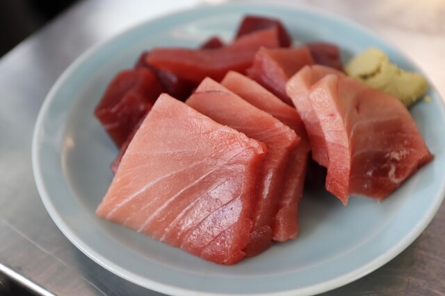 マグロの頬肉の炙り
