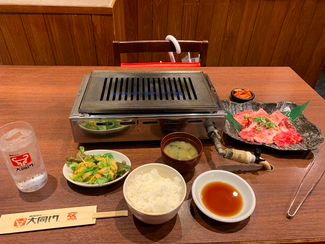 大同門焼肉ランチ
