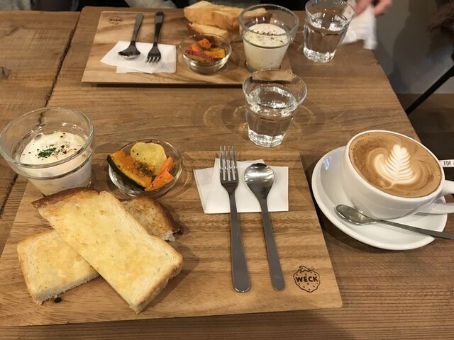 コーヒー&はちみつバタートースト