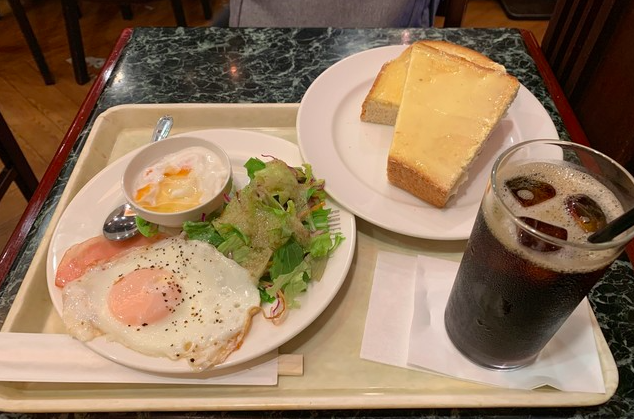 朝食プレート
