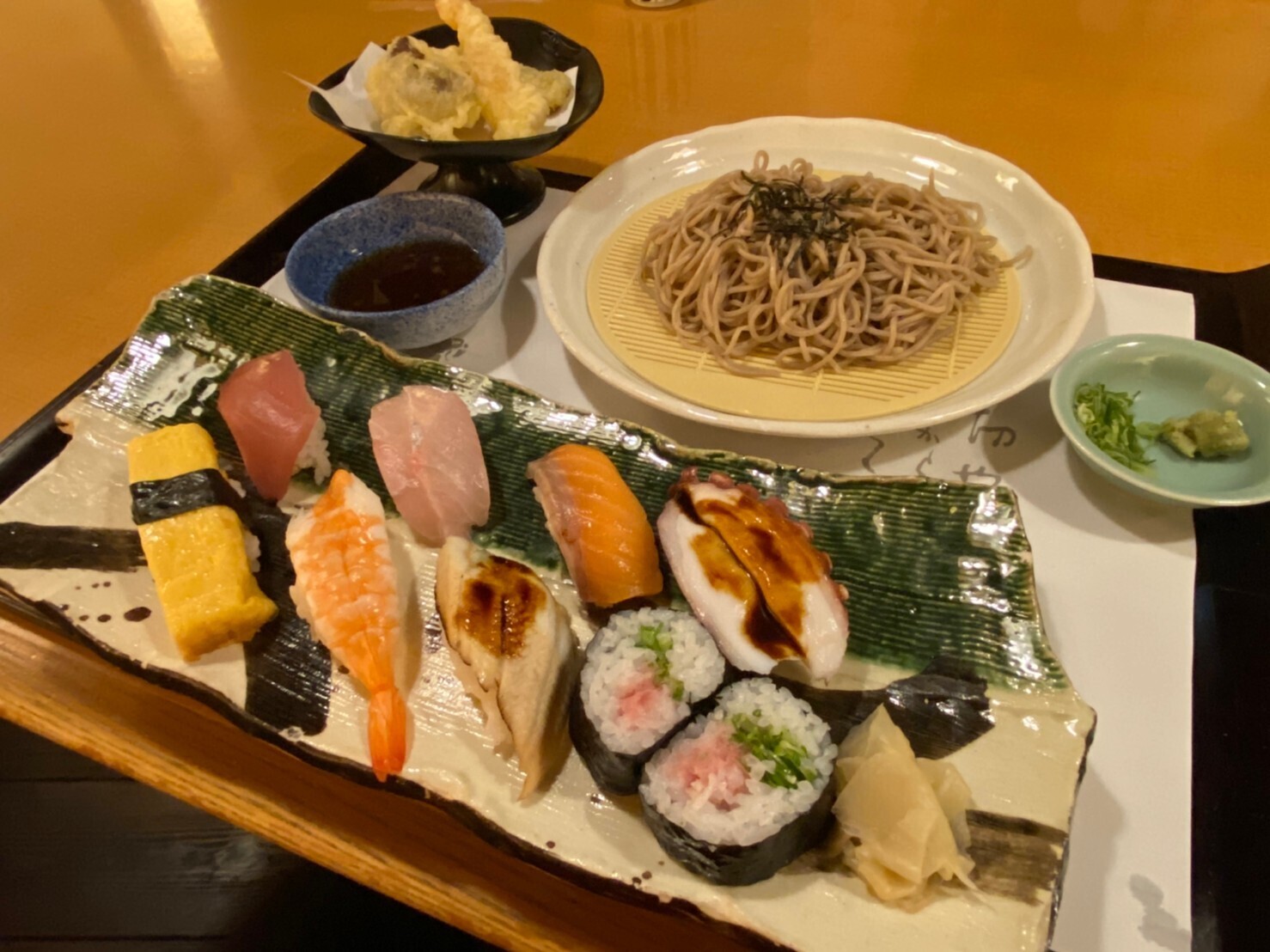 すし竹膳(天ぷら・そば付)
