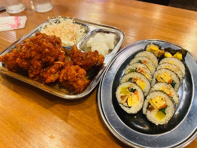 チキン&キンパ