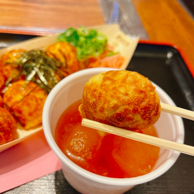 冷やし明石焼き