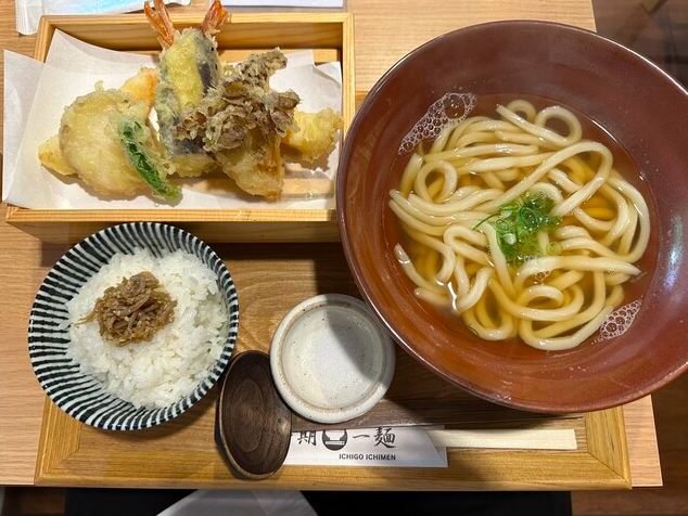 天ぷらうどん