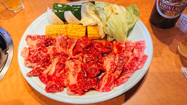 焼肉盛合せ