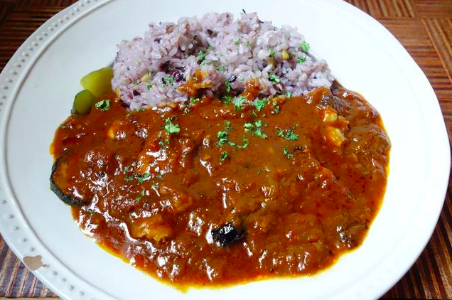 十五穀米カレー