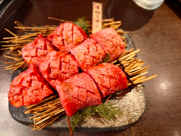 厚切りタン