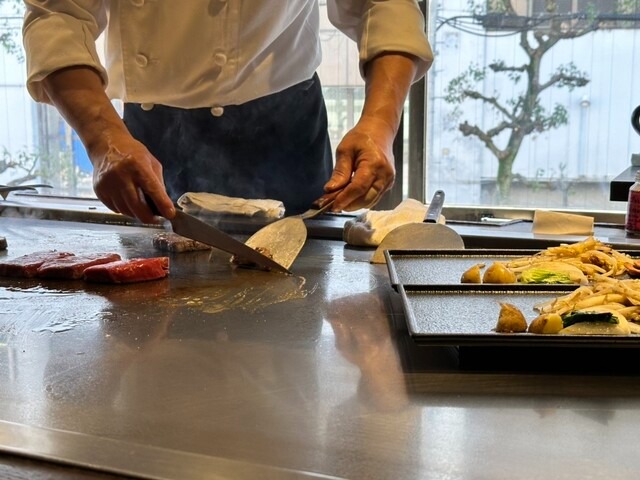 鉄板焼き