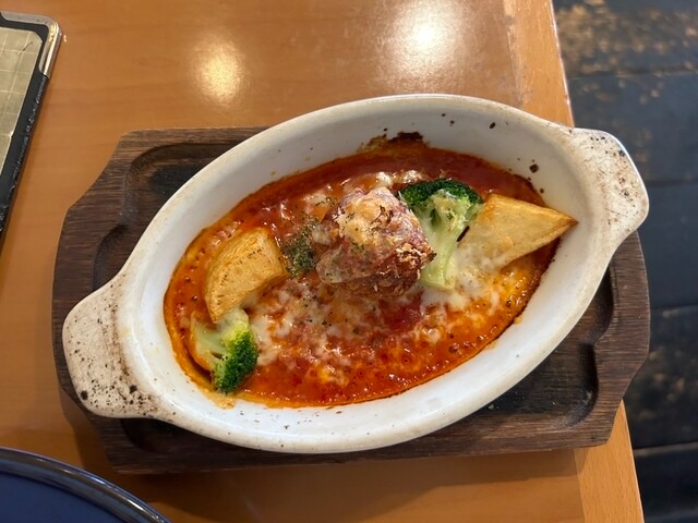 ライスコロッケグラタン