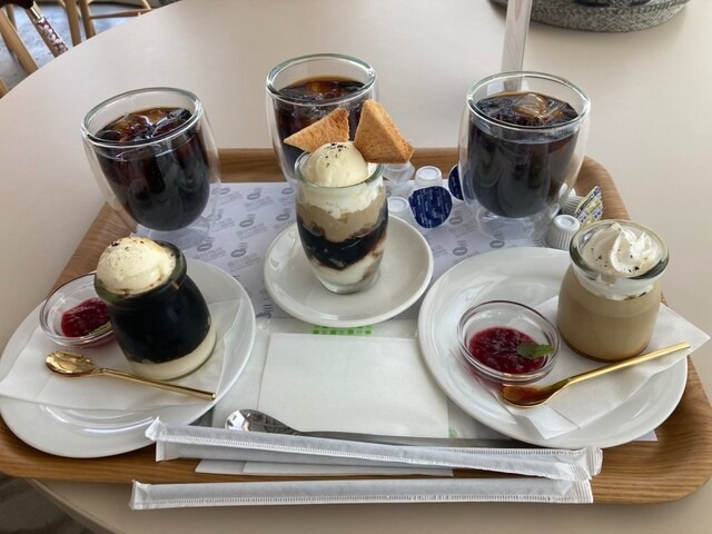 アイスコーヒー&スイーツ
