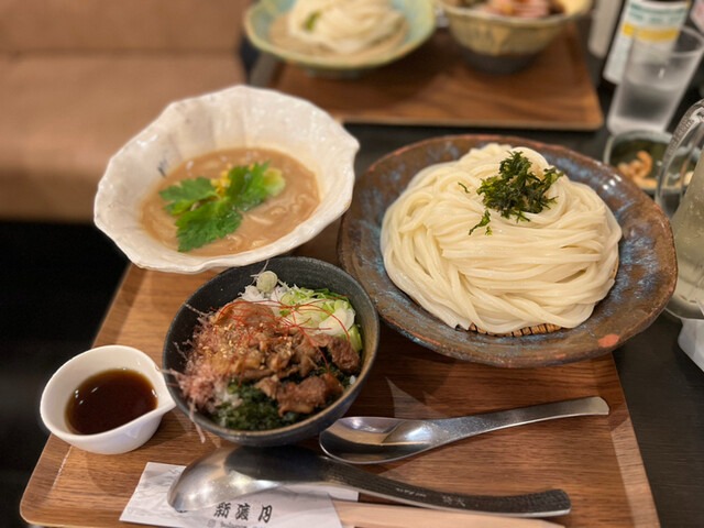 無添加白味噌つけうどん